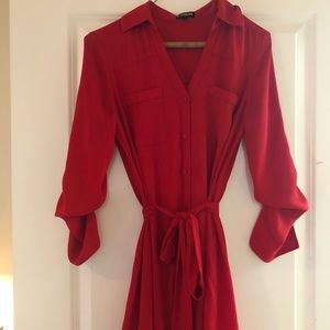 Gently Used Express Portofino Shirt Dress